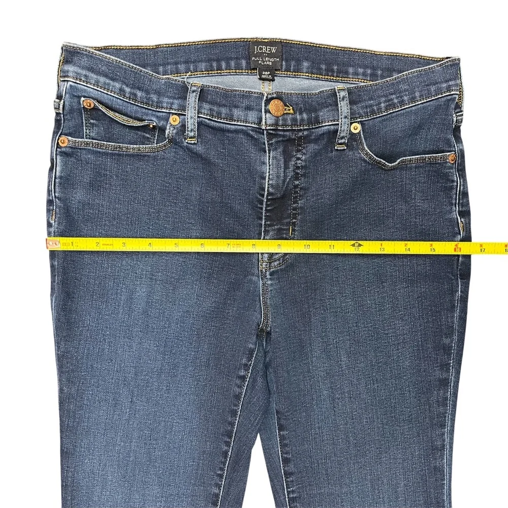 J.Crew vintage full length flare jeans medium wash